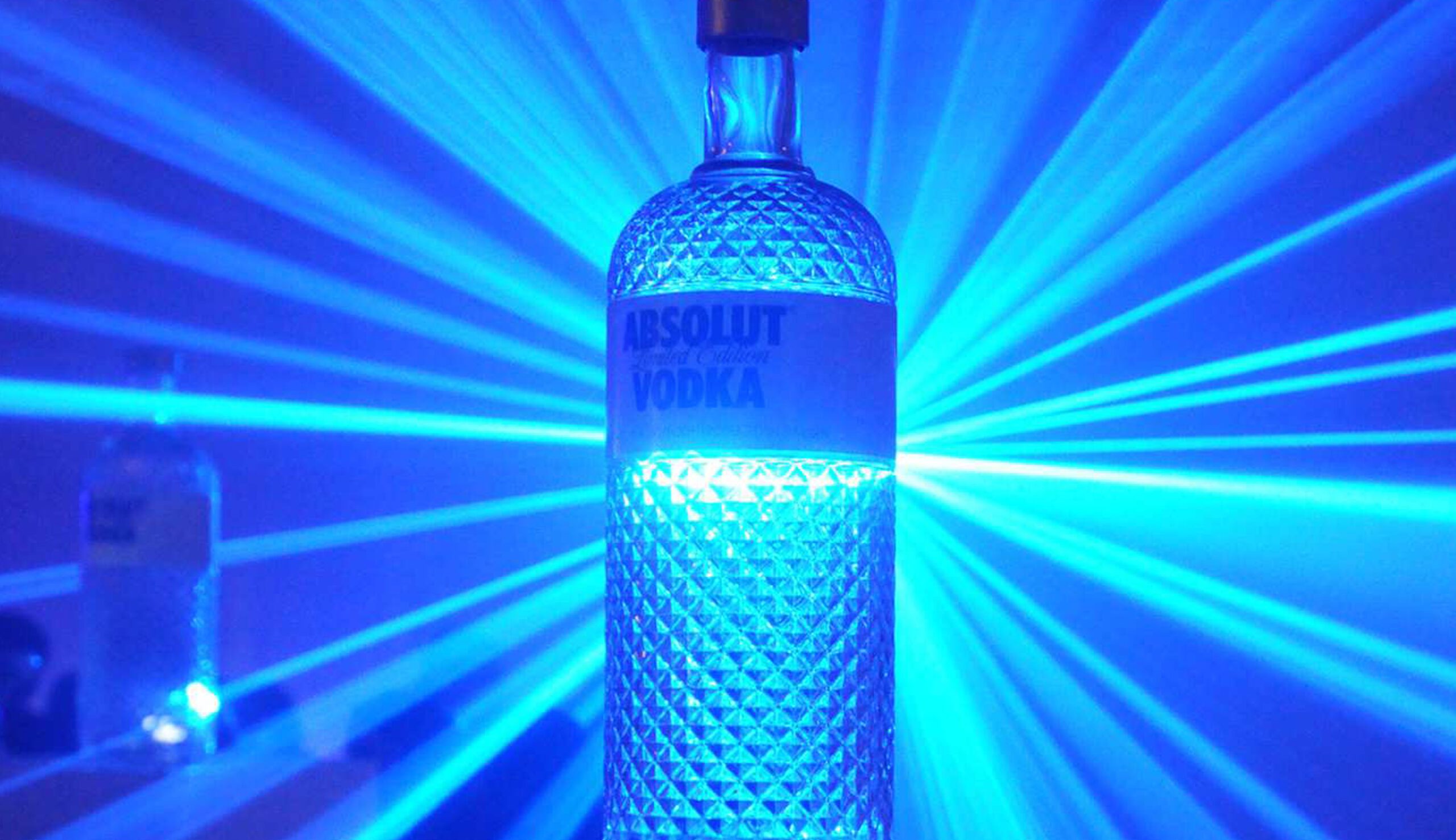 Absolut vodka roadshow lighting