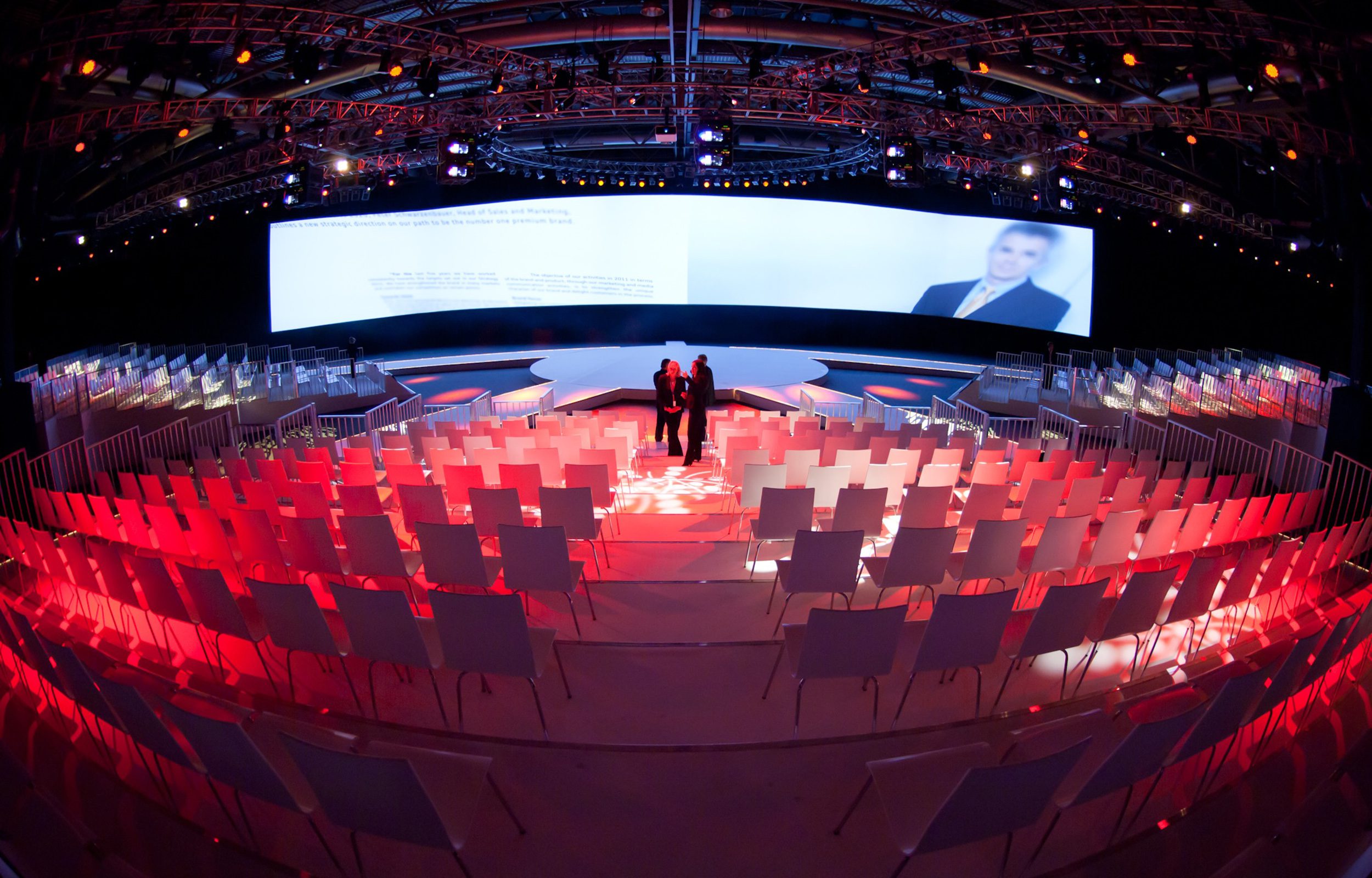 UK's largest full HD Screen at Audi Dealer Forum ...