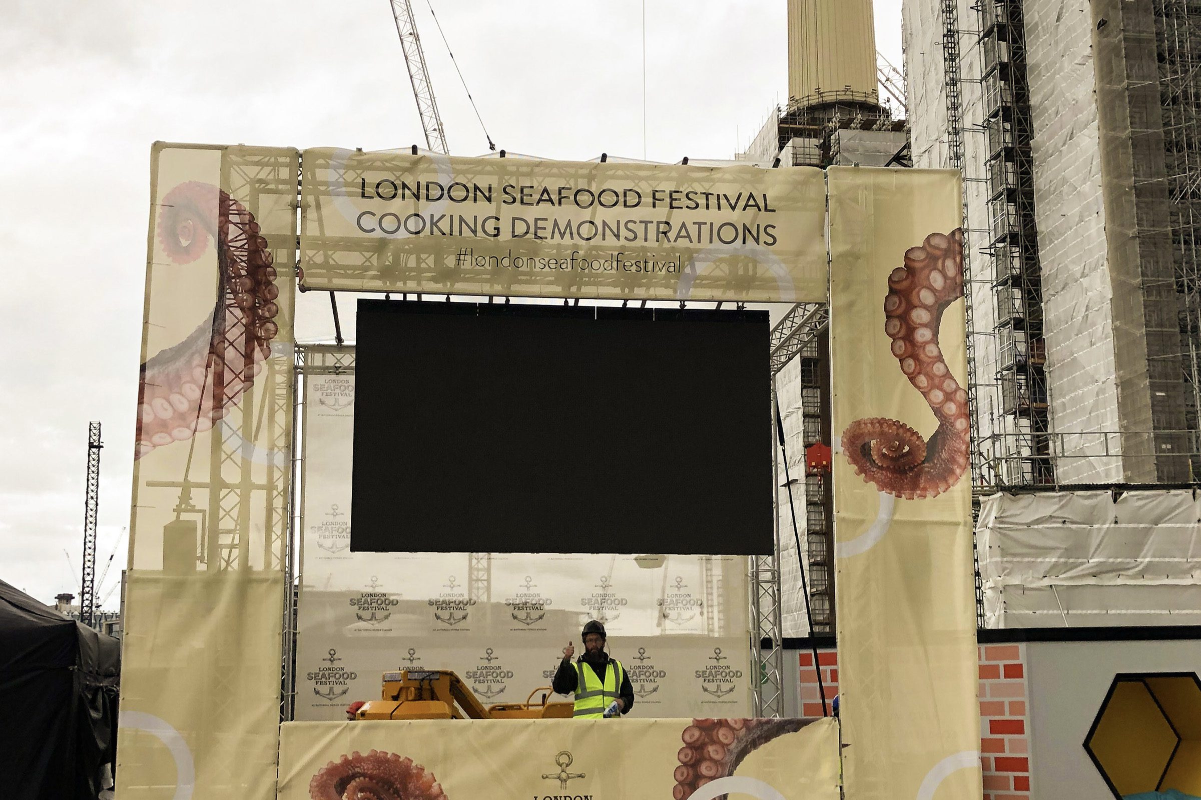 London Seafood Festival Screen
