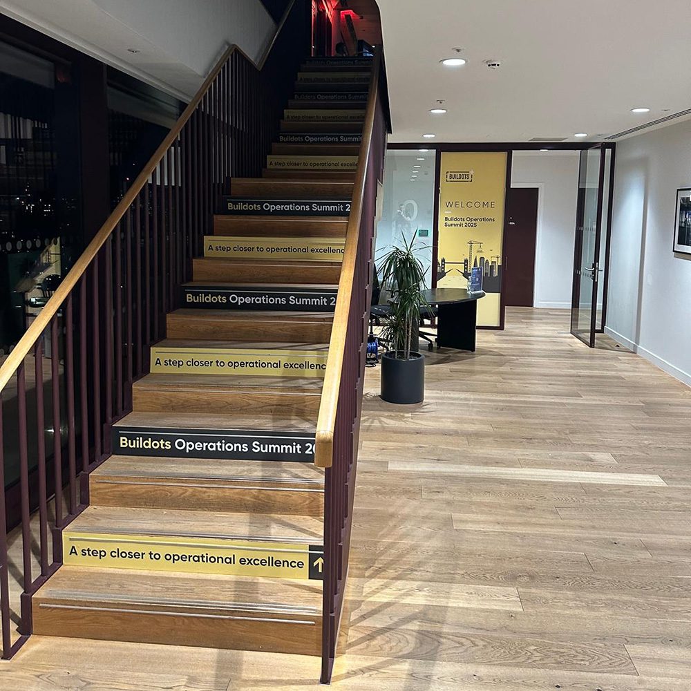 Stair and Window Branding